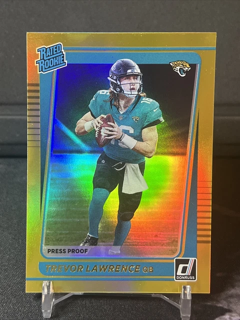 Carte Trevor Lawrence Rookie Patch Jaguars – Panini Illusions 2021, édition Limitée