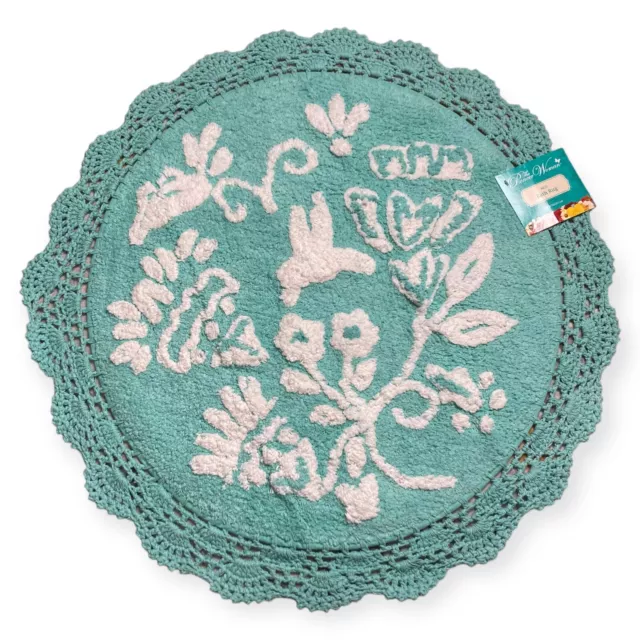 The Pioneer Woman Braided Floral Round Rug, 48 