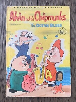 ALVIN AND THE Chipmunks Ocean Blues Whitman Big Tell-A-Tale Book 