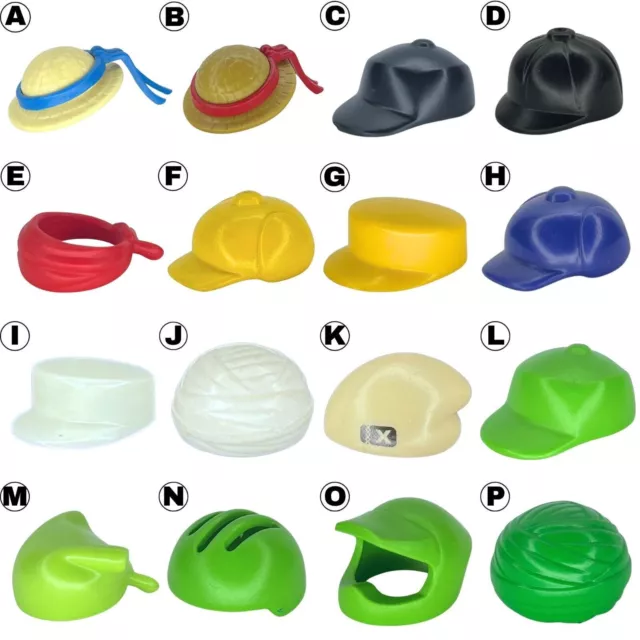 Accessoires Playmobil pour enfants casquettes chapeaux casques (AM58)