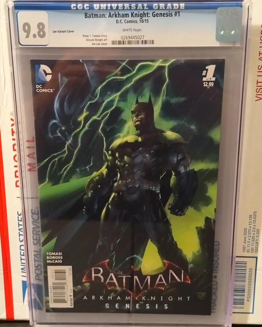 Batman: Arkham Knight Genesis #1 CGC 9.8 Awesome cover!