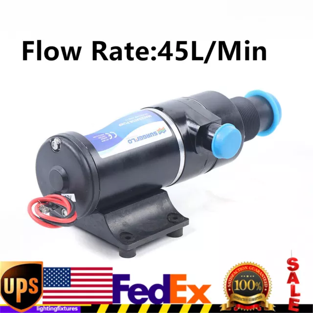 12V Single Suction Electric Industrial Centrifugal Water Pump Sewage Macerator