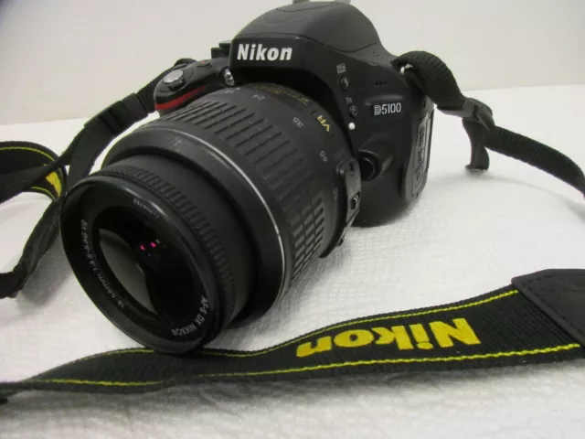 Nikon D5100 with Nikon DX  18-55mm Lens