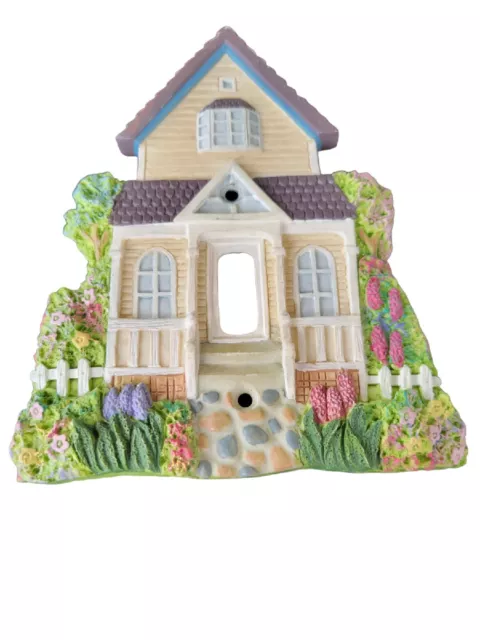 Light Switch Cover Plate Cottage House 3D Wall Decor Textured Garden Porch VTG