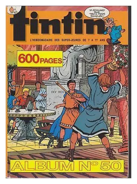 Recueil Album Reliure Tintin Ns N° 50 1985 Du 495 Au 504 Be/Be+