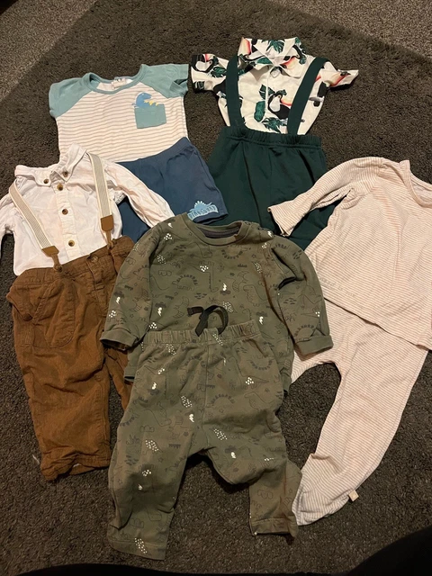 39 items - 6-9 months baby boy clothes bundle