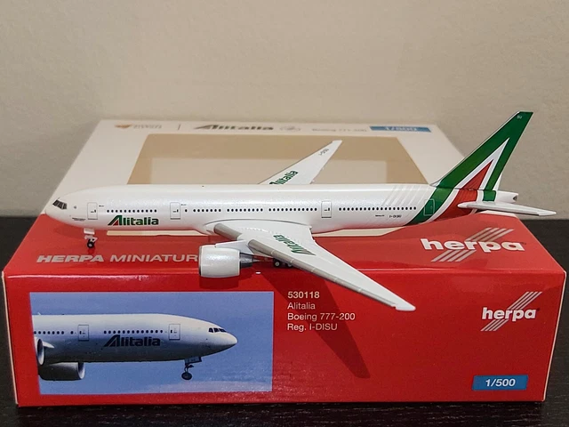 Herpa Avion Airlines 1/500 - Airbus A321 Alitalia
