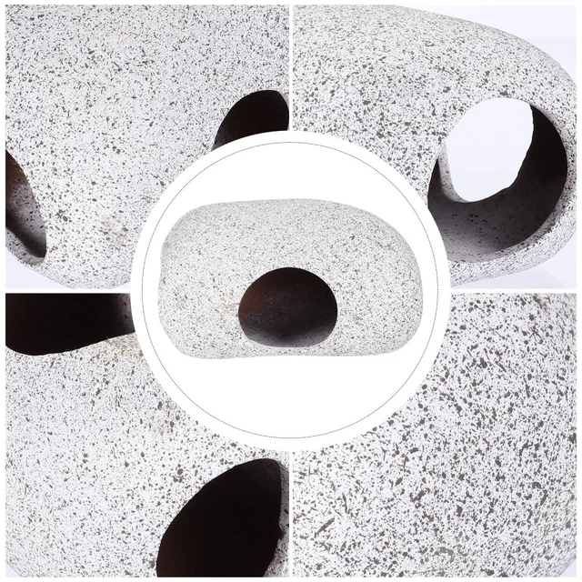 Shrimp Shelter Aquarium Hiding Cave Hideout Tank Decor Rock