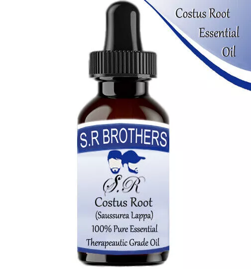 S.R.Brothers Costus root 100% Pure & Natural Saussurea lappa Essential Oil