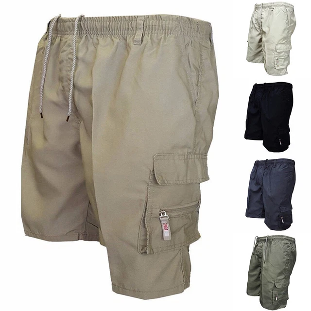 Pantaloncini Estivi Da Uomo Elasticizzati In Vita Pantaloncini Da Spiaggia Da Uomo Con Tasche Cool Dry Active Short Nuoto Atletico Allenamento Pantaloni Da Corsa Ad Asciugatura Rapida Pantaloni Cargo