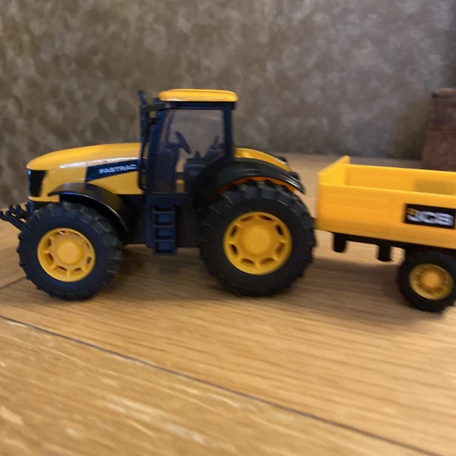 Trattore Con Rimorchio Giocattolo Trattore Agricolo Con Carro Porta Animali Della Fattoria - Foto 5