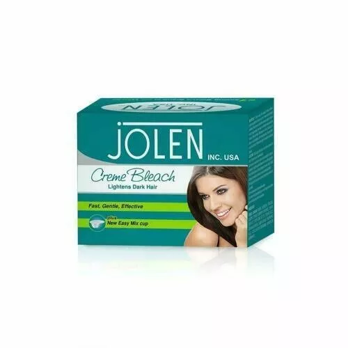 Crema blanqueadora a base de hierbas Jolen aclara el cabello facial oscuro 42 g envío gratuito HMP