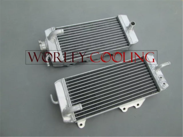 Aluminum radiator for Kawasaki KX250F KXF250 2011-2016 2012 2013 2014 2015 new