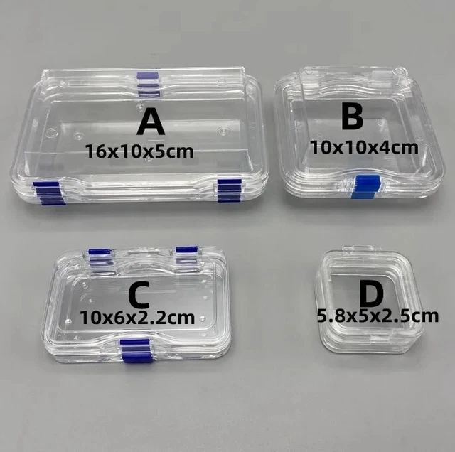 10pcs Denture Materials Storage Box With Membrane Film Patch Processing Cases