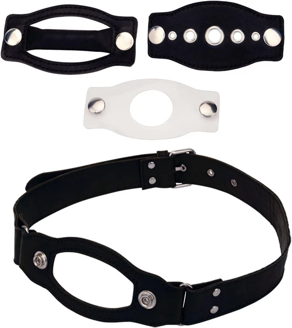 Mouthgag Ultimate Bondage Mouth Muffle con bavagli intercambiabili AV1