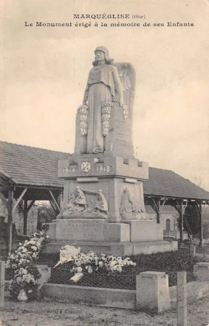 Cpa 60 Marqueglise / Le Monument
