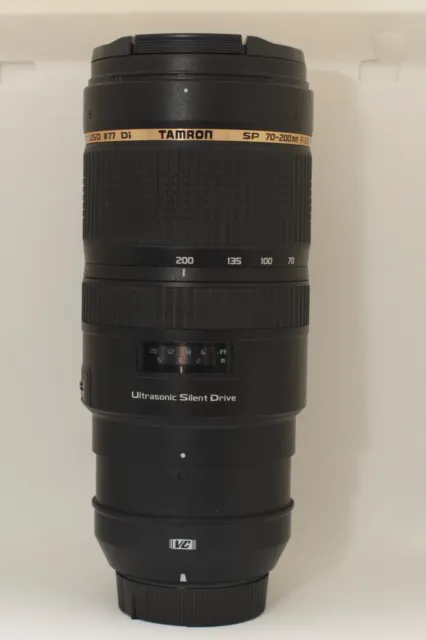 Tamron SP AF 70-200mm F/2.8 Di VC USD G1 Tele Zoom Lens - Nikon F Mount Excelent