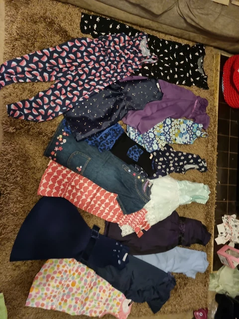 Pacchetto vestiti estivi ragazze 4-5 anni