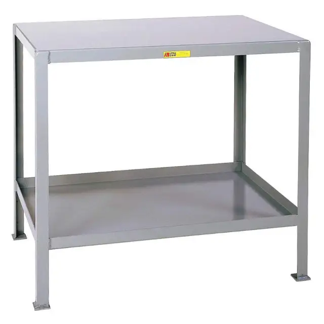 LITTLE GIANT MT2448-2 Fixed Work Table,Steel,48" W,24" D