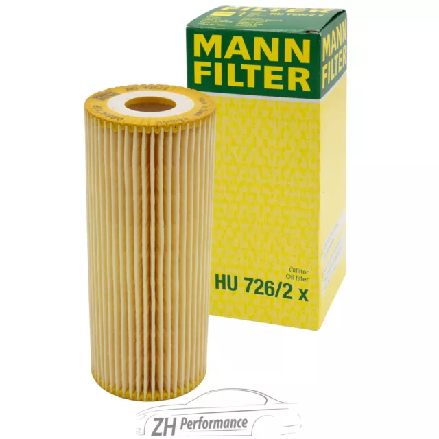 MANN-FILTER HU 726/2x Ölfilter für Audi VW Ford Seat Skoda
