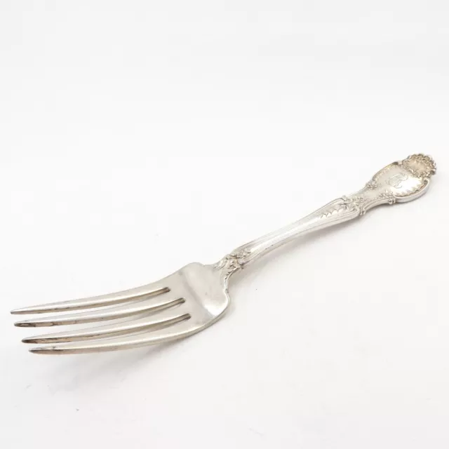 Victorian Tiffany Co Sterling Silver 1892 Richelieu Lunch Fork Monogrammed