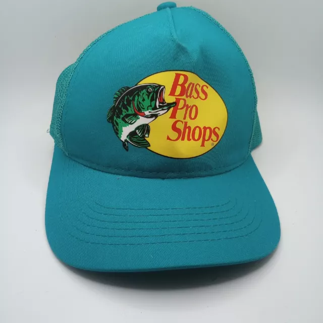 BASS PRO SHOPS Hat Embroidered Logo Mesh Fishing Hunting Trucker