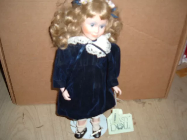 Vintage Porcelain  Dynasty Bisque Doll Kimberly