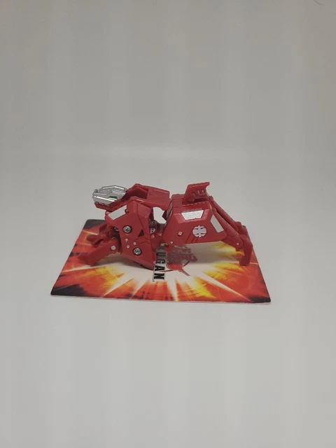 Bakugan Dark Grakus Hound Red Pyrus Darkus Maxus Dragonoid New Vestroia Trap