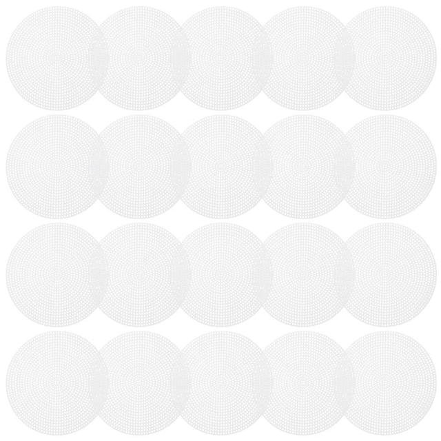 5 Fogli Di Rete Plastica 30x30 Cm Per Cucire Borse E Ricamo – Fai Da Te Per Punto Croce E Uncinetto