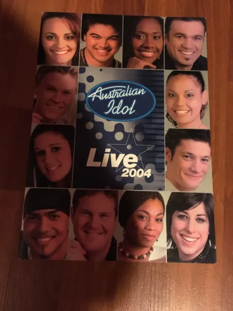 Australian Idol Live 2004 Concert Tour Book - Guy Sebastion