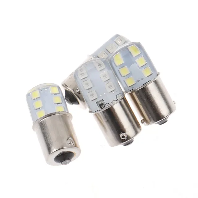 2Pcs P21W 1156 Ba15s LED Turn Signal Light Bulb for Car Brake Lamps ^V6