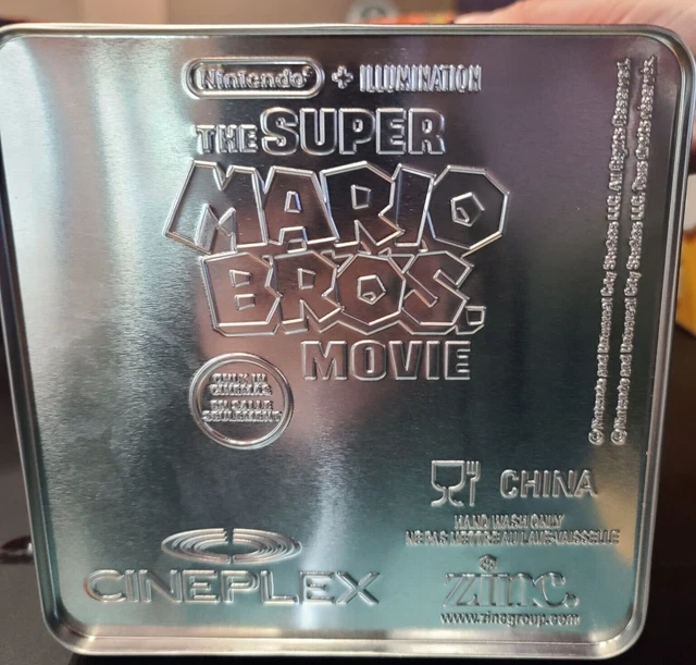 SUPER MARIO BROS. Movie 2023 Cineplex Canada Exclusive ? Popcorn Tin