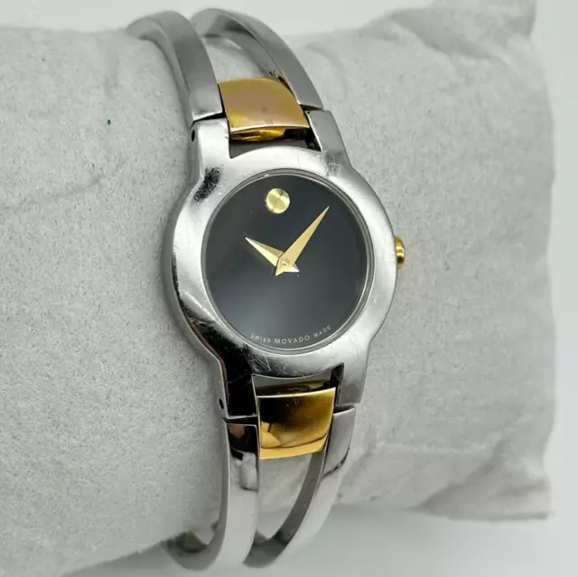Orologio Donna MOVADO Museo Bicolore Classico Da Bracciale Lusso, Corre, 81.E4.1842