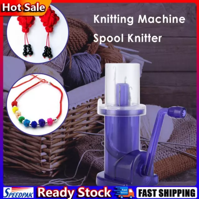 Hand-Operated Easy Weaver Knitter Household Sewing Tool Home DIY Craft Tool Hot