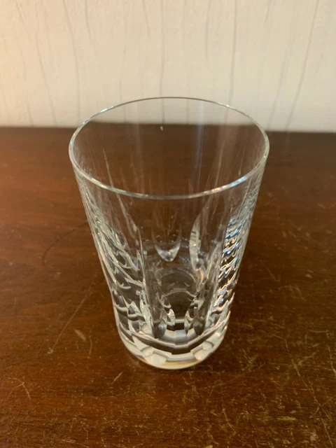 Verre à eau ou orangeade modèle Cerdagne en cristal de Saint Louis