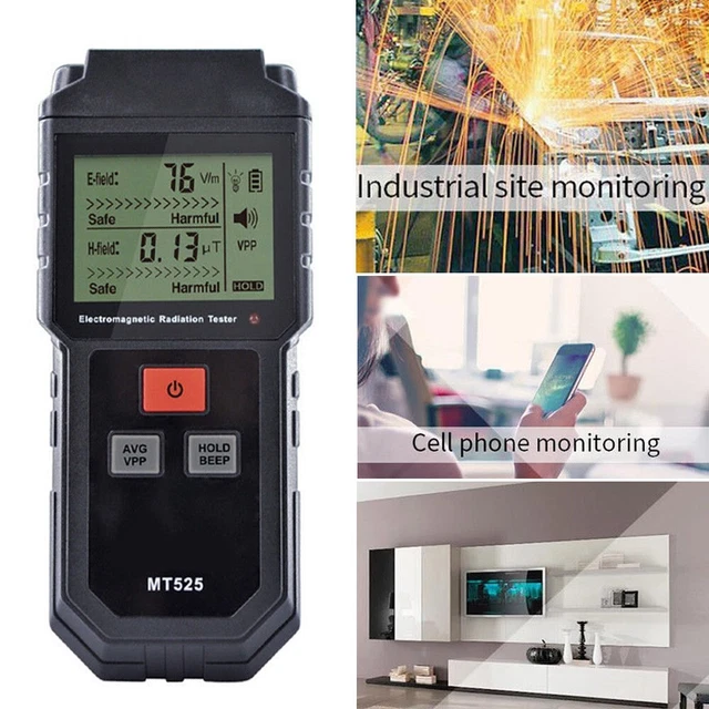 Détecteur EMF Numérique - Mesure Rayonnement Onde électromagnétique - Neuf