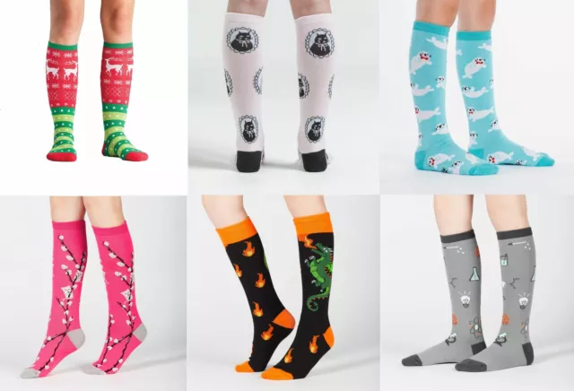 Sock It To Me E8 Junior Boy's Girl's Knee High Socks Ages 7-10 JK Choose Design