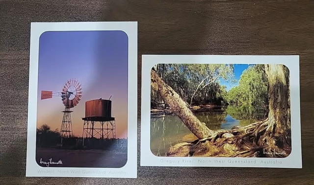 Postcard Unused - The Inland Queensland Collection By Craig Lamotte X 2