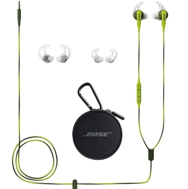 Écouteurs Bose SoundSport Câblés Pour Le Sport - Bleu - Avec Micro - Jack 3.5mm