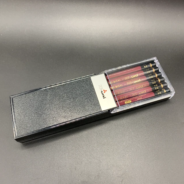 Mitsubishi Pencil Hi-Uni Hu6B Dozen Darkness 6B