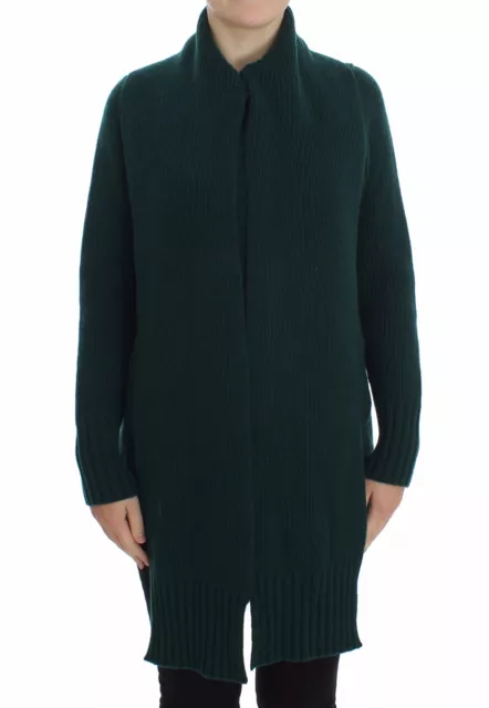 Dolce & Gabbana Pull Cardigan Cachemire Vert Tricoté IT44 / US10/L