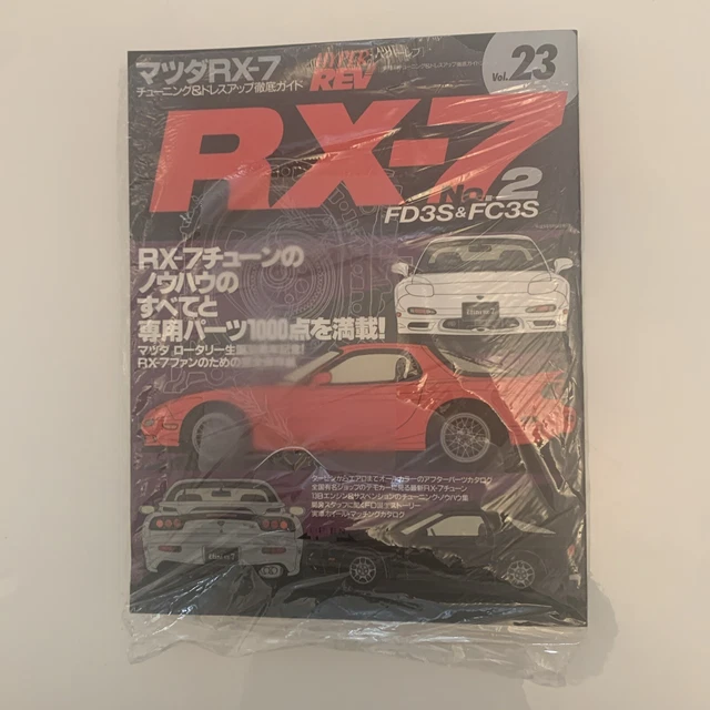 RX-7 Magazine 1999年〜2004年　No.001〜No. 1987 Mazda RX 7 Vintage The New Generation Fold Out Original