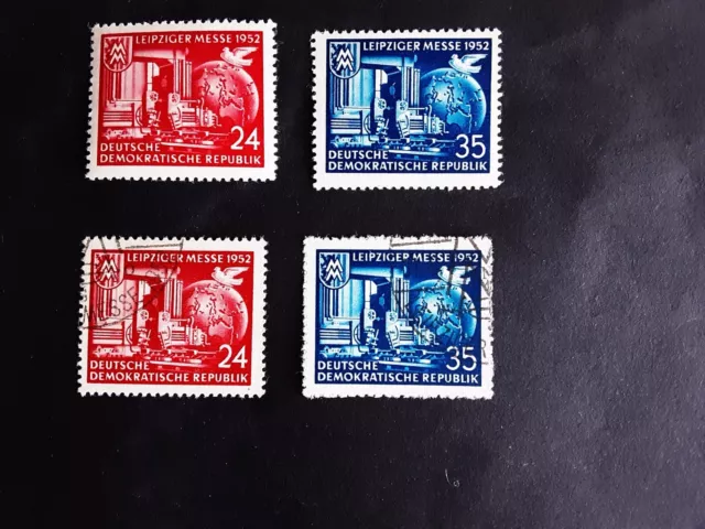 Briefmarken DDR Mi Nr. 315**/316** und gestempelt, siehe Photos