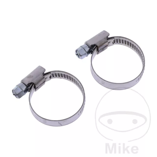 SIN MARCA collier de serrage à vis Ø 20 - 32 MM WD9 MM C7 W2 (2U)