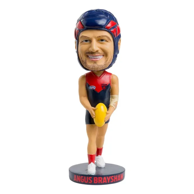 Melbourne Demons Angus Brayshaw AFL Bobblehead Collectible Bobble Head Statue