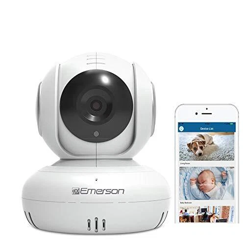 WiFi Baby Monitor/Pet Nanny Camera, Two Way Audio, Night Vision, Temperature ...