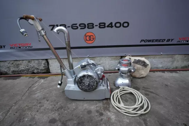Essex Silver Line SL-8 Floor Sander 8 inch & SL-7 Edger 120 Volts Great Set