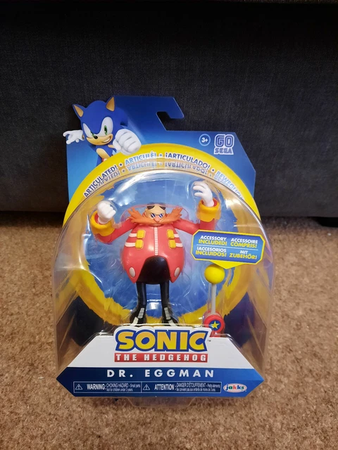SONIC THE HEDGEHOG - Dr Eggman Articulated Action Figure New Jakks ...