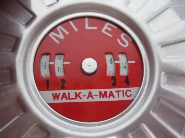 Vintage Chadwick Miller Miles Walk-A-Matic 76333 Made In Japan Pedometer Mib 2