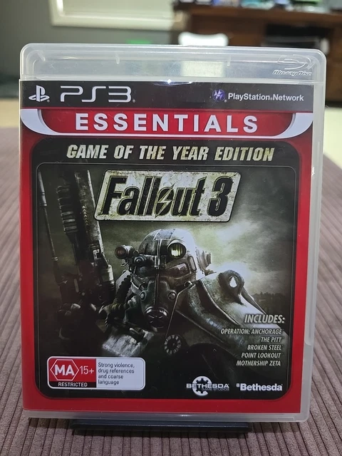 FALLOUT 3 GAME Of The Year Edition GOTY READ DESCRIPTION (PlayStation 3 ...